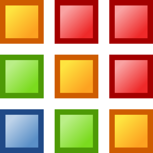 Icon Colors clip art