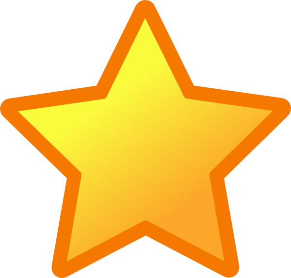 Icon Star clip art