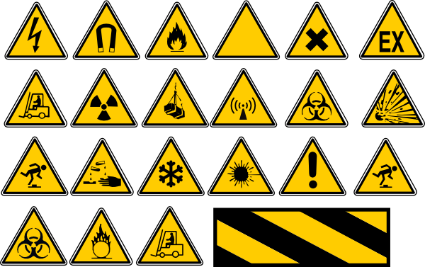 Road Traffic Signs clip art