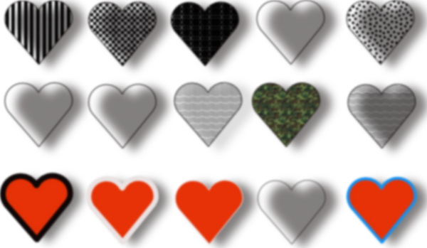 Hearts  clip art