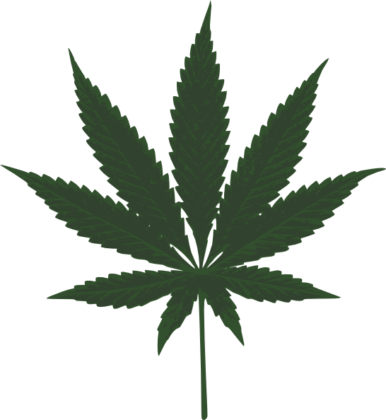 Cannabis Leafs clip art