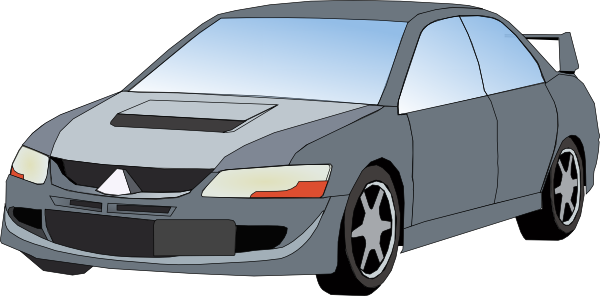 Mitsubishi Evo clip art