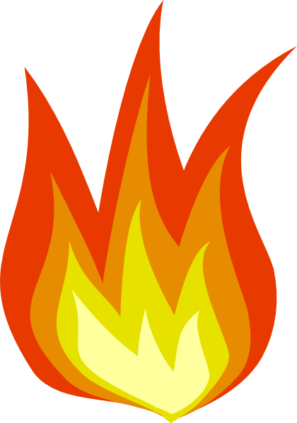 Fire Icon clip art