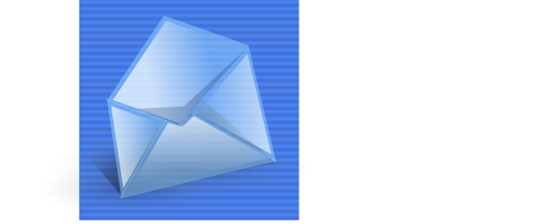 Open Envelope Icon clip art