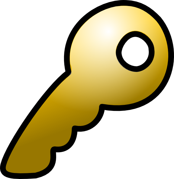 Key Icon clip art