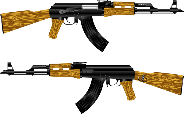 Ak Rifle clip art