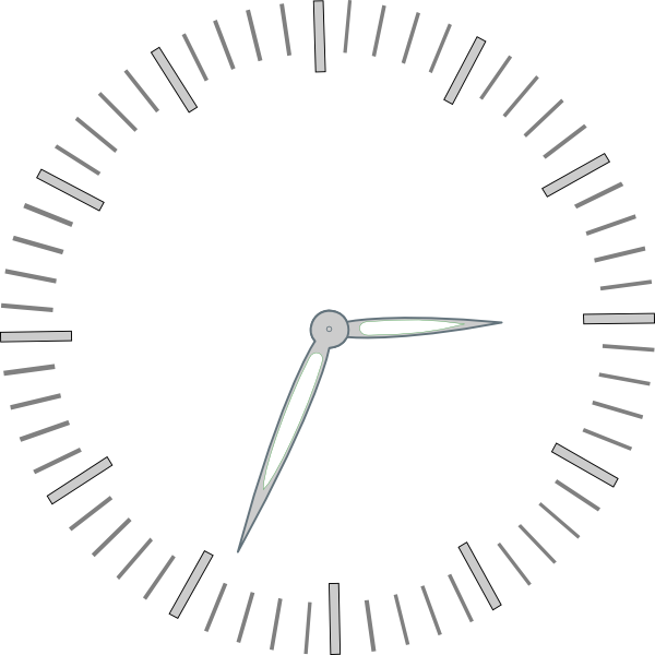 Clock Graduiation Minutes clip art