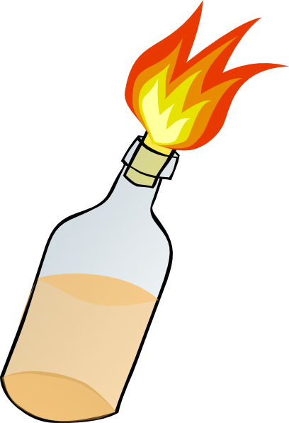 Molotov Cocktail clip art