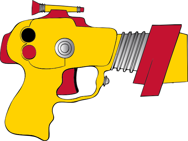 Laser Ray Gun clip art