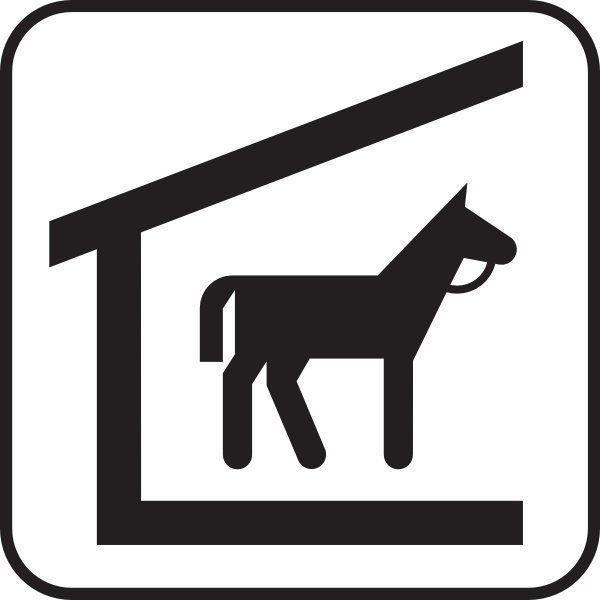 Horse Stable clip art