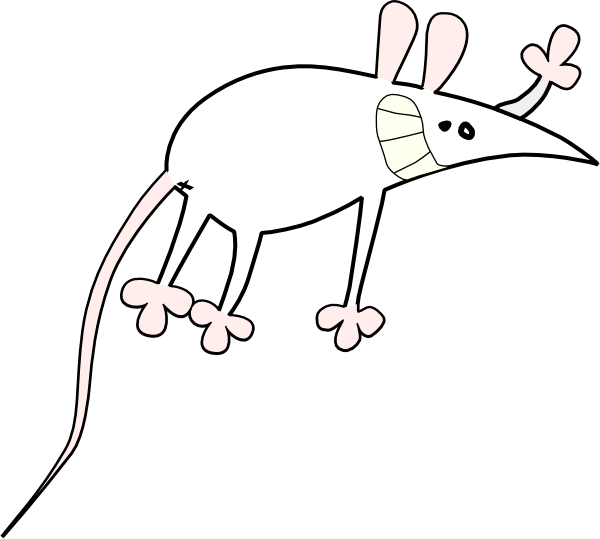 Mouse Cartoon Symbol clip art