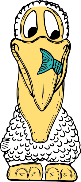 Pelican clip art