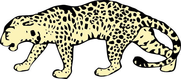 Leopard clip art