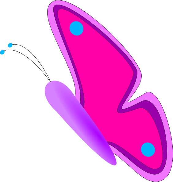 Jesseakc Butterfly clip art