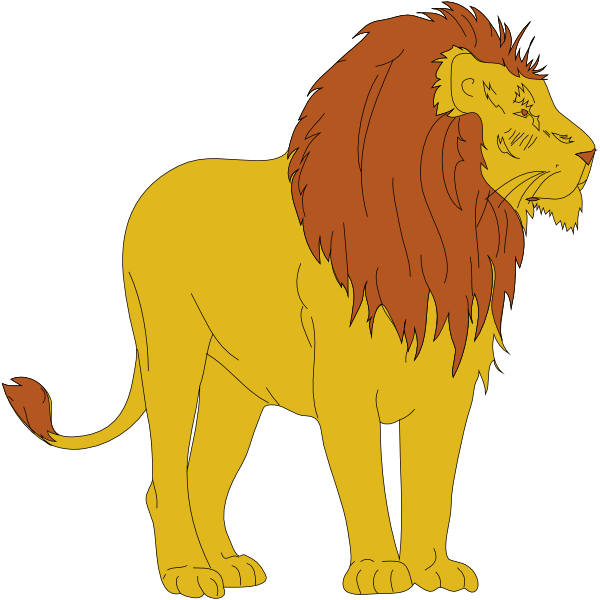 Leone 01 clip art