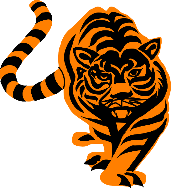 Tigre02 clip art