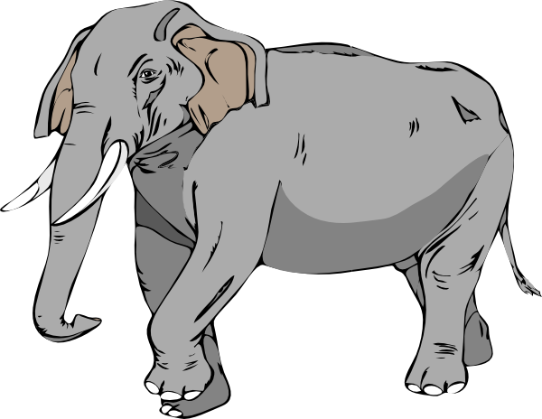 Elephant clip art