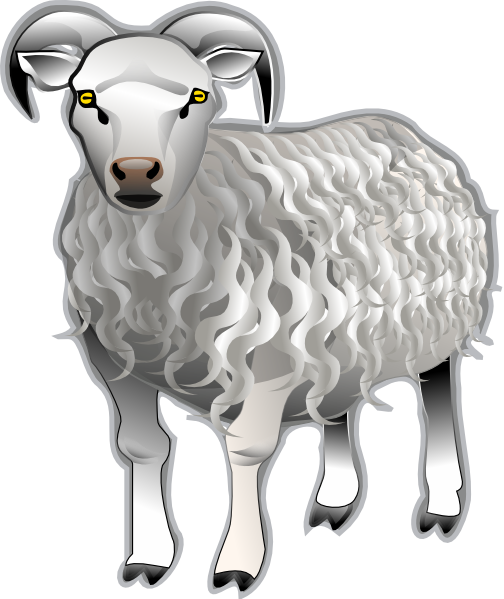 Sheep Md V clip art