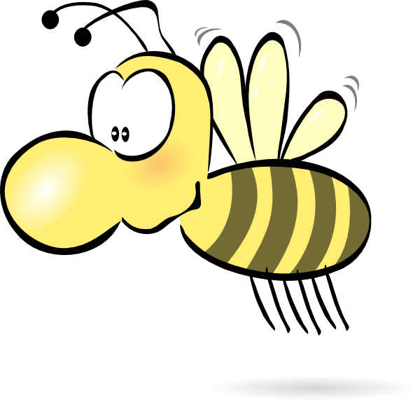 Bee2 clip art