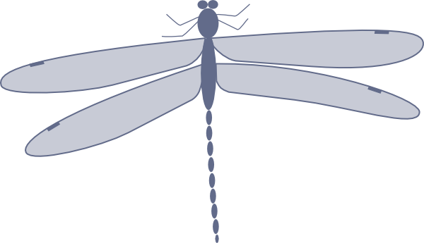 Damselfly clip art