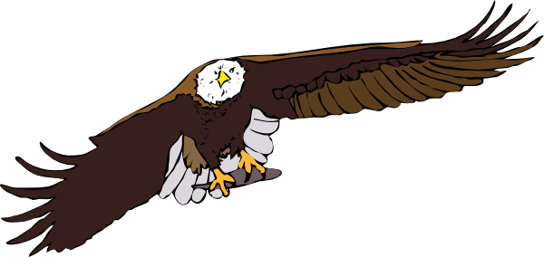 Aquila Frontale clip art