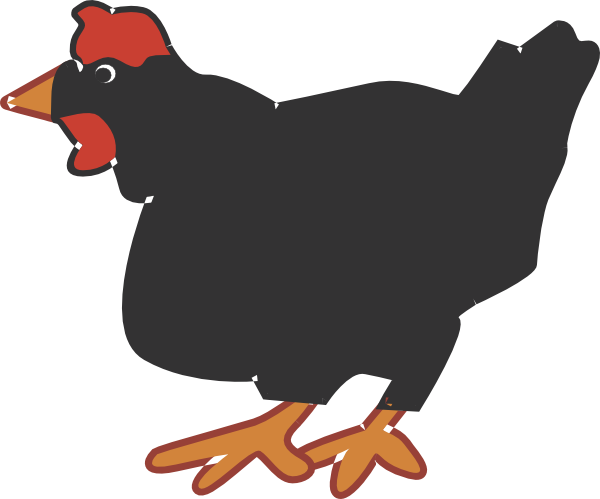 Hen clip art