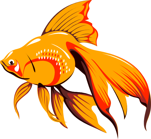 Golden Fish clip art