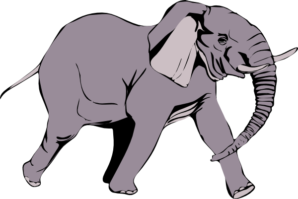 Elephant clip art