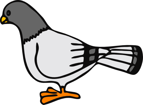 Pigeon clip art