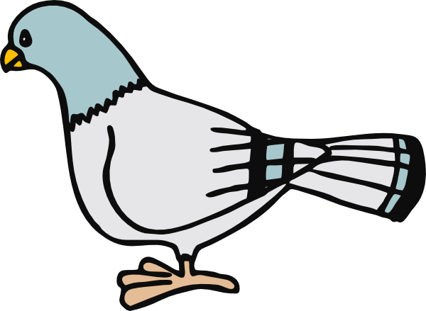 Pigeon clip art