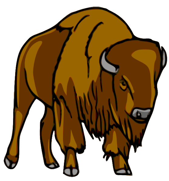 Bison clip art