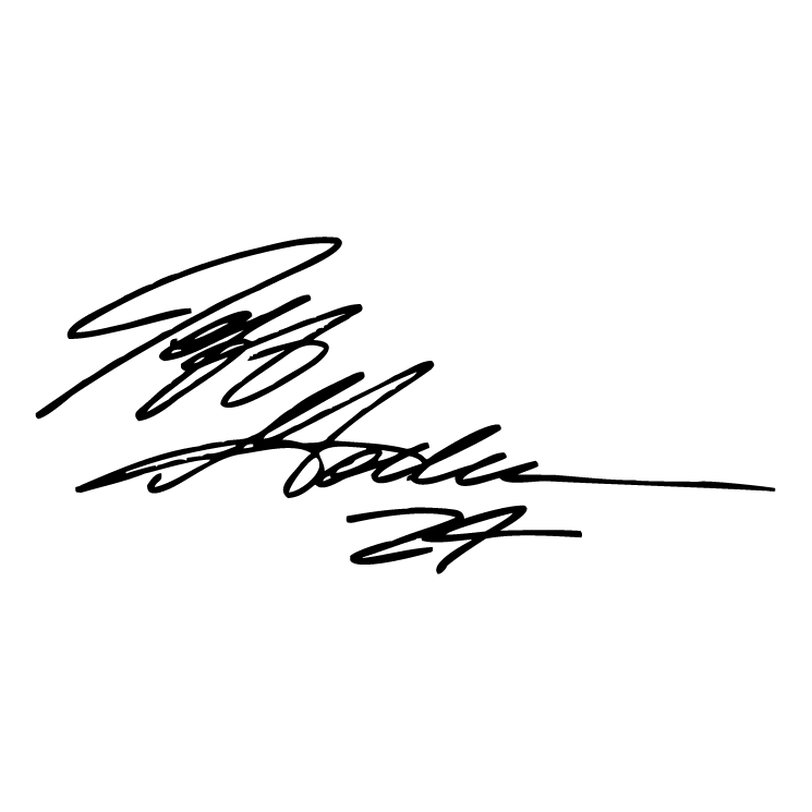 jeff gordon signature