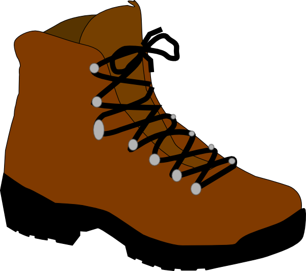 Hiking Boot clip art