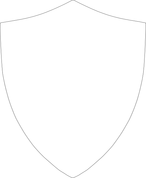 Shield Outline clip art