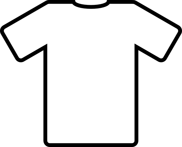 White T Shirt clip art