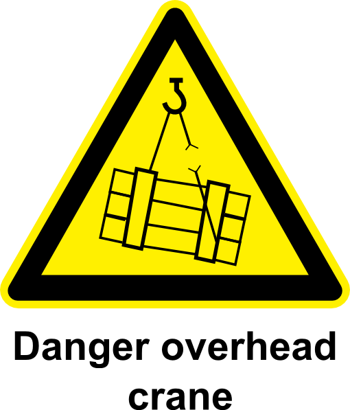 Sign Overhead Crane clip art