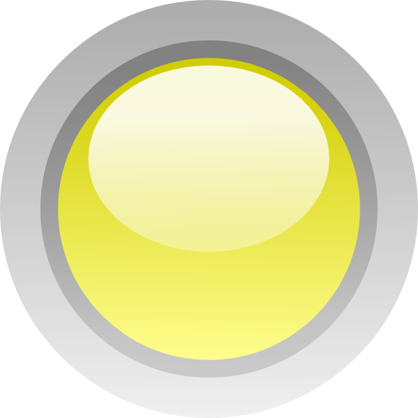 Led Circle (yellow) clip art