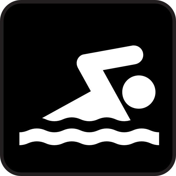 Swimming clip art