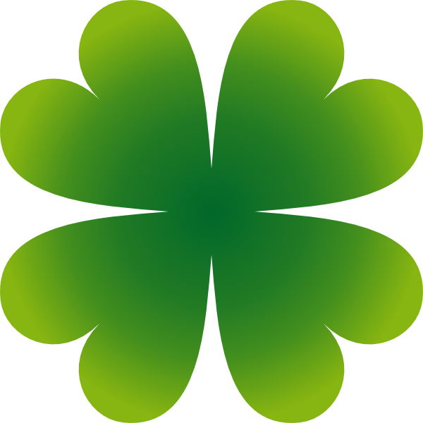 Pierig Four Leaf Clover clip art