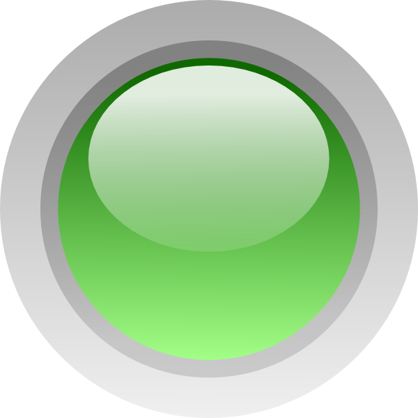 Led Circle (green) clip art