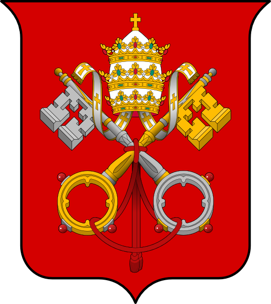 Coat Of Arms Of The Vatican City clip art