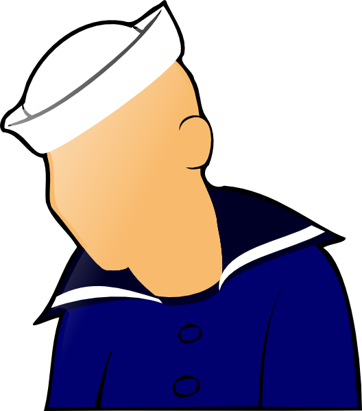 Sailor Figure clip art