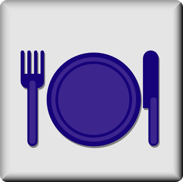 Hotel Icon Restaurant clip art