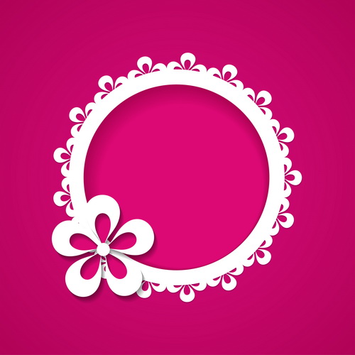 Paper Flowers vector