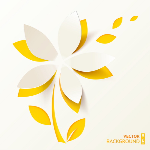 Paper Flowers vector