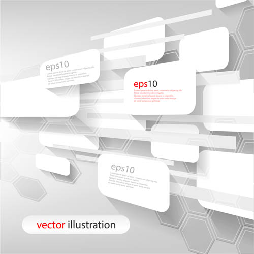 Modern three-dimensional vector material