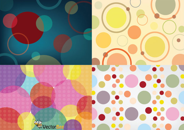 Seamless Vector Circle Patterns