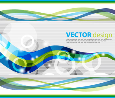 dynamic lines background vector