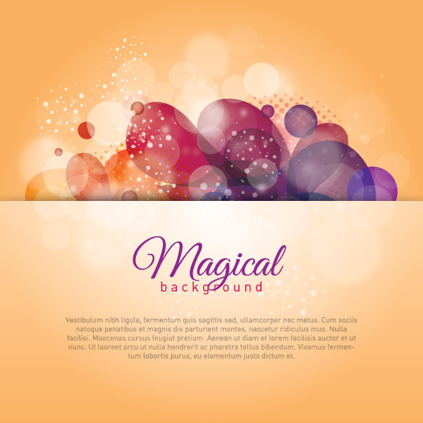 Magical Background Vector Graphic