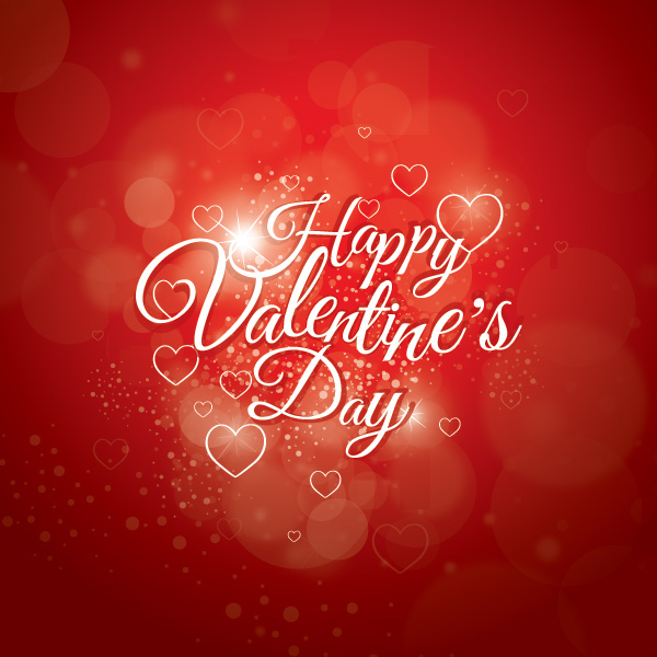 Happy Valentines Day Everyone Vector Graphic